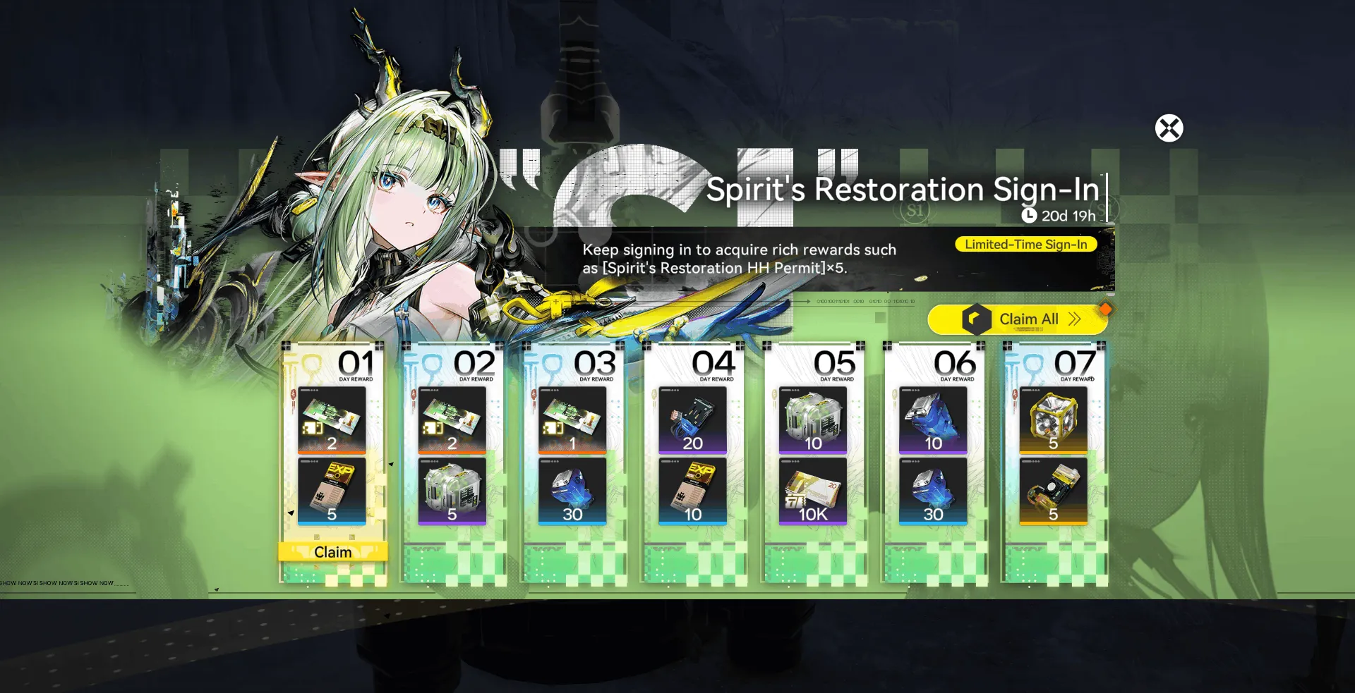 Spirit's Restoration Sign-In